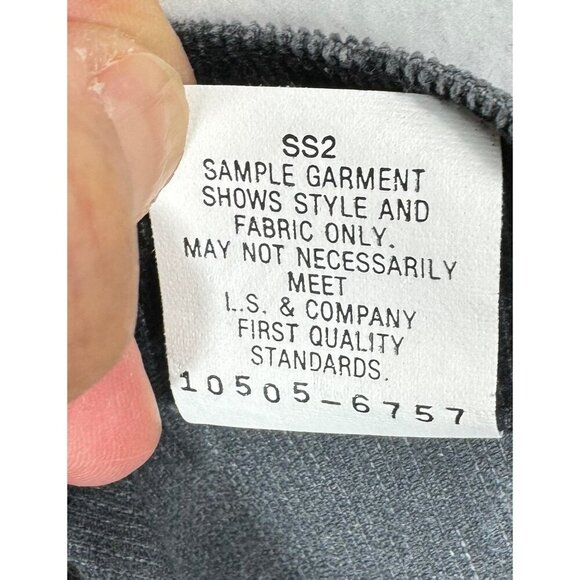 VTG Levis 505 Regular Fit Corduroy Pants Straight leg 90s grunge Womens sz 7 - Picture 3 of 9